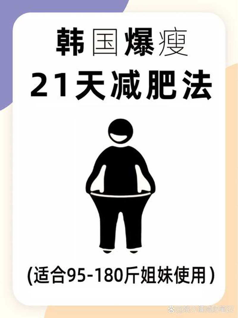 科学减肥误区警示